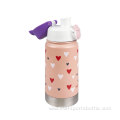 330mL Stainless Steel Silk Printing Vacuum Sports Bottle